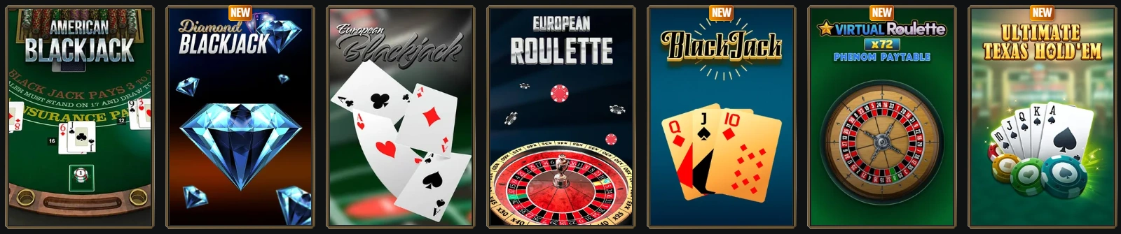 gransino table games